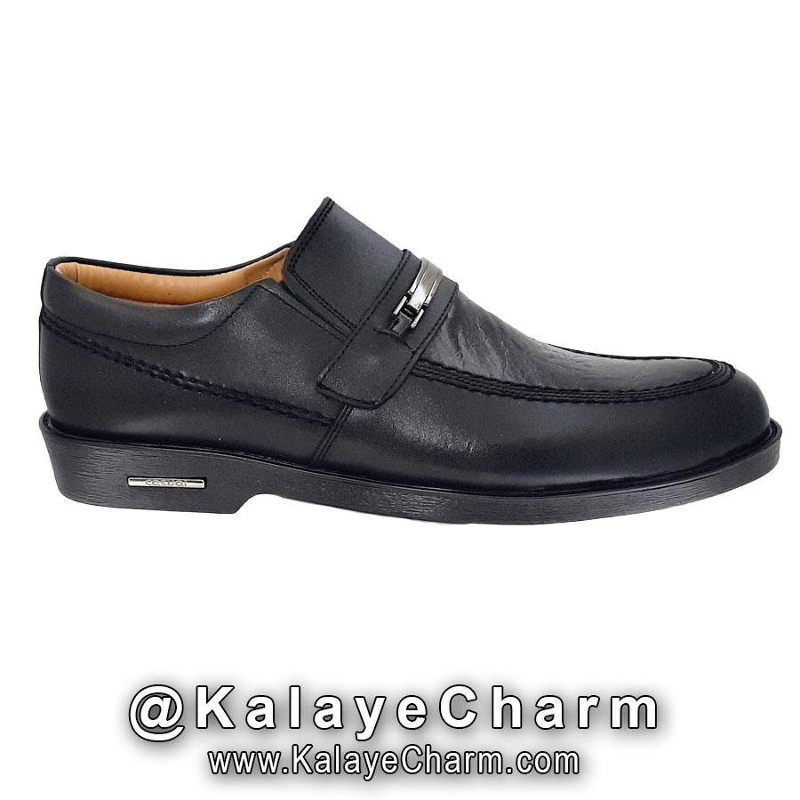 خرید و قیمت کفش رسمی مردانه چرم طبیعی کد 0201211