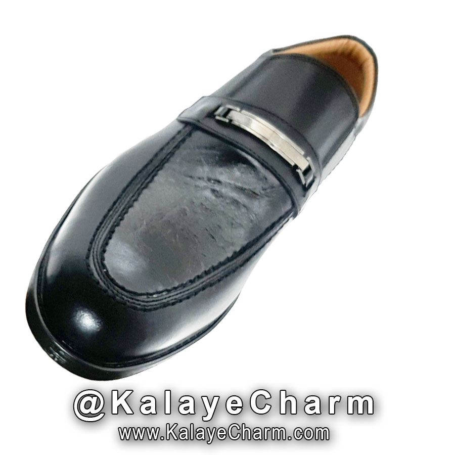 کفش چرم مردانه تکخرید و قیمت کفش رسمی مردانه چرم طبیعی کد 0201211 سایز 41 - کد 0201211